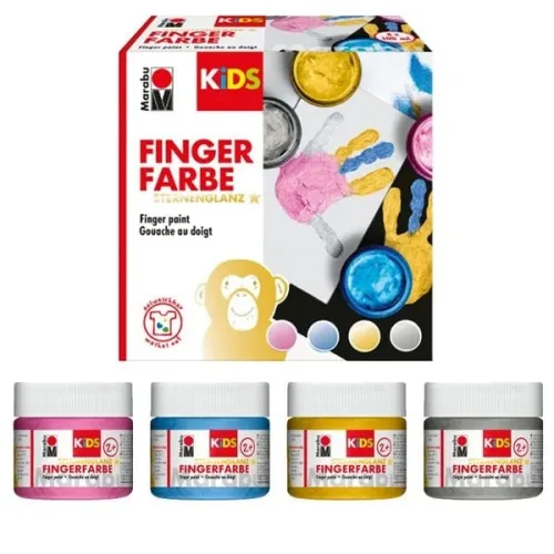 Marabu, Marabu Kids Fingerfarben 4er Set