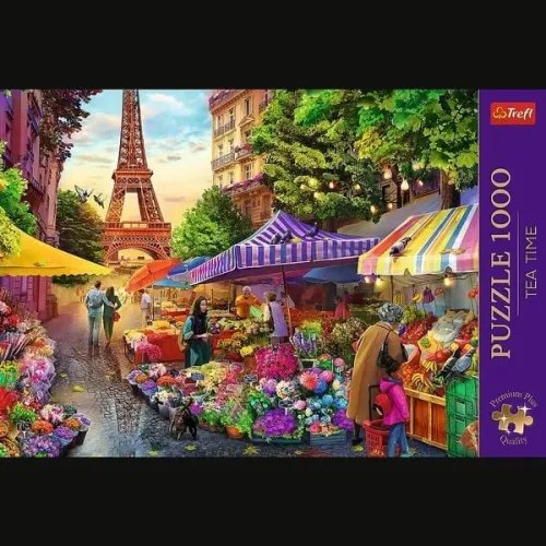 Trefl SA, Tea Time: Flower Market, Paris