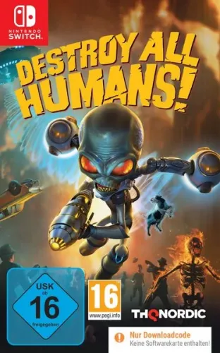 Thq, Destroy All Humans! (CiaB) - Nintendo Switch [Deutsch]