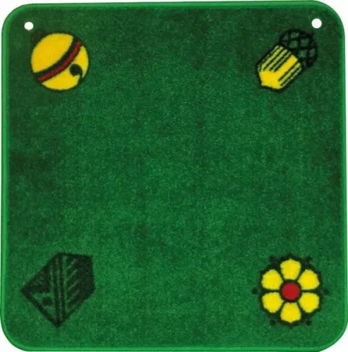 AGMÜLLER, AGM&Uuml;LLER Jassteppich 3A014322O 60x60cm gr&uuml;n