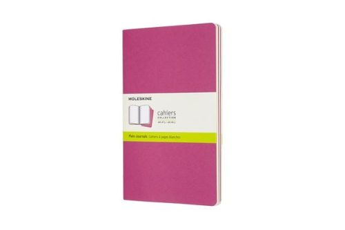MOLESKINE, MOLESKINE Notizbuch Karton 3x L/A5 629681 blanko, kinetisches pink,80S.