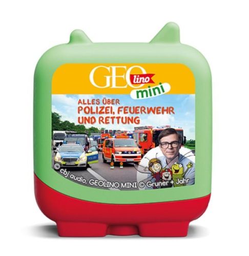 Tonies, Clever Tonie Hörfigur GEOlino Mini - Alles über Polizei, Feuerwehr und Rettung