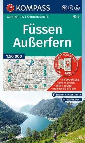 Kompass Verlag, Kompass Verlag WK 4 Füssen - Außerfern