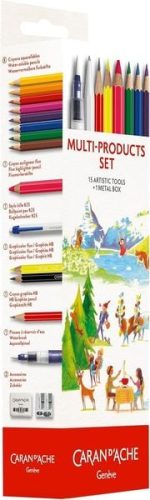 Caran d'Ache, Caran d'Ache - Malset, 183X54X37MM, Multicolor