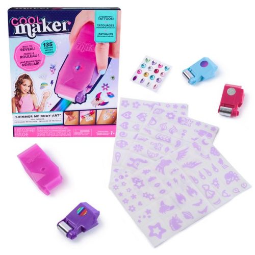 Spin Master - Shimmer Me Tattoo Studio, Multicolor