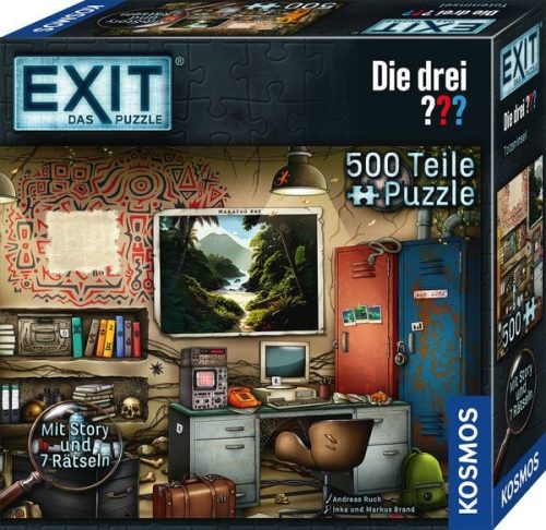 undefined, Kosmos Kennerspiel EXIT Das Puzzle Die drei ??? Toteninsel