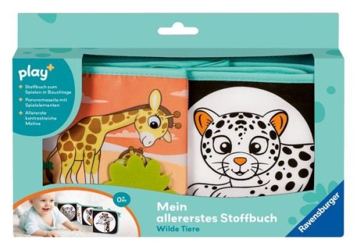 Ravensburger, Mein allererstes Stoffbuch (für die Bauchlage): Wilde Tiere