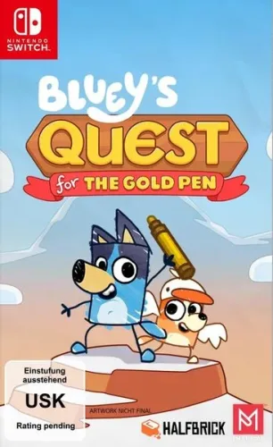 Pm Studios, PM Studios Spielesoftware "Studios Blueys Quests for the Gold Pen [NSW] (D) (Box)" Nintendo Switch