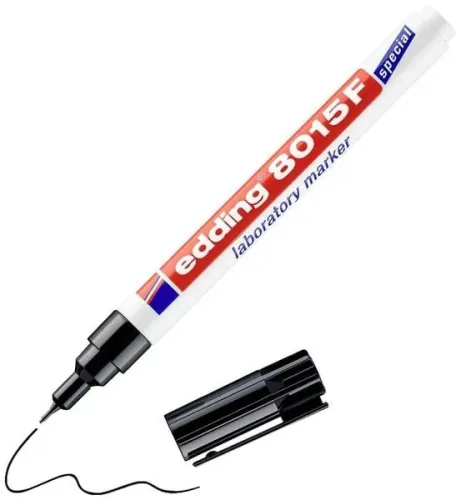 edding, EDDING Labor Marker 8015 8015F-01 Schwarz, 0.75mm