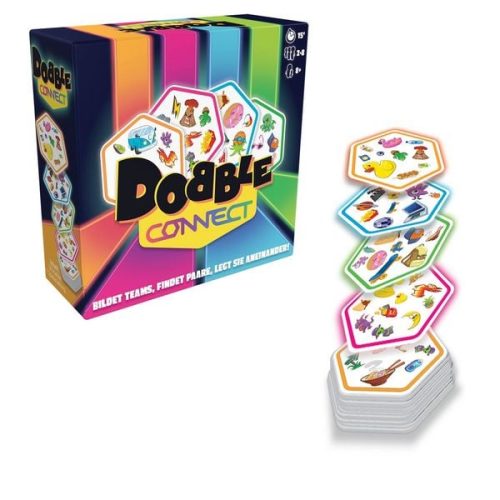 Asmodée, Asmodée - Dobble Connect, Deutsch, Multicolor