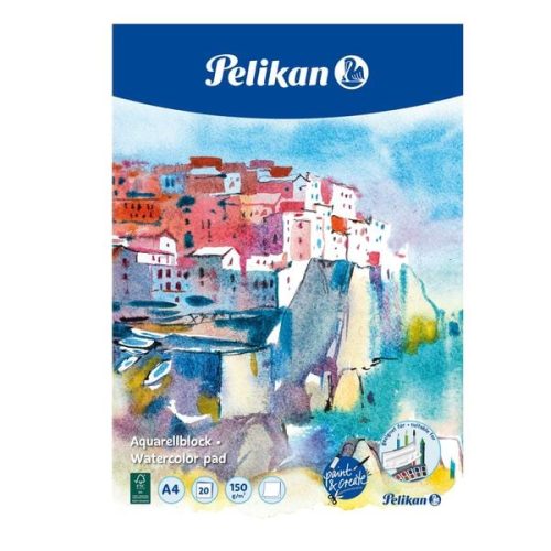 Pelikan, PELIKAN Aquarell-Malblock A4 236812 30x21cm, 20 Blatt