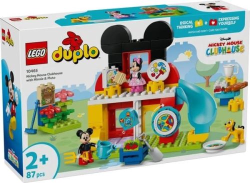 LEGO, LEGO Konstruktionsspielsteine "Micky Maus Wunderhaus mit Minnie und Pluto (10465), LEGO DUPLO Disney?"