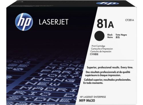 HP, HP 81A Original Tonerkartusche CF281A Schwarz
