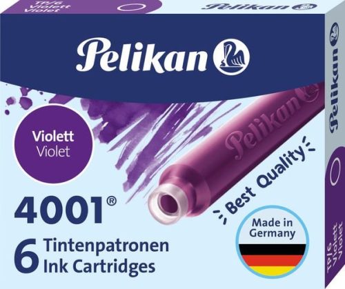 Pelikan, Pelikan -  Tinte 4001 TP/6 301697 violett 6 Stück