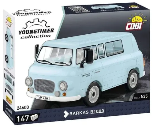 COBI Youngtimer 24600 - Barkas B1000, Bausatz 1:35, 147 Klemmbausteine