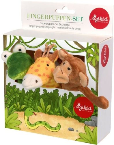 Sigikid, Fingerpuppen-Set Dschungel