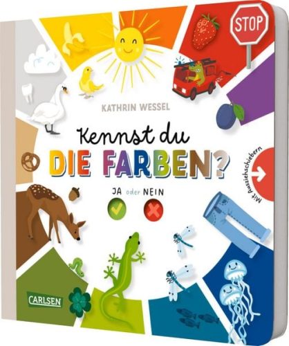 Carlsen Verlag, Pappbilderbuch Kennst du die Farben?