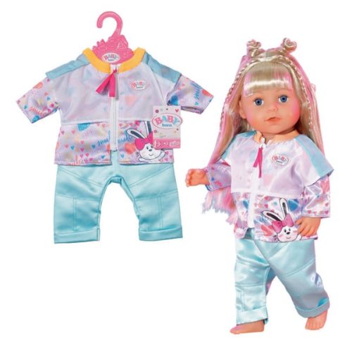 Zapf creation - Baby Born Freizeitanzug Aqua, 43cm, Multicolor