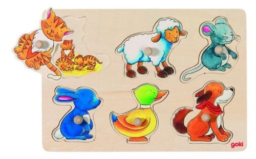Goki, Bildpuzzle Mutter & Kind