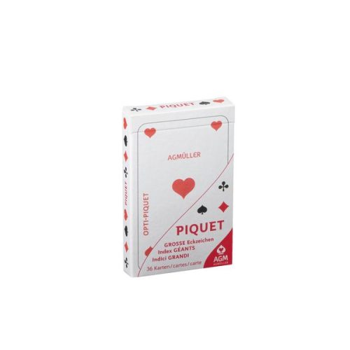 AGMÜLLER, AGM&Uuml;LLER Jasskarten Piquet Opti 57x89mm 106801115 36 Karten