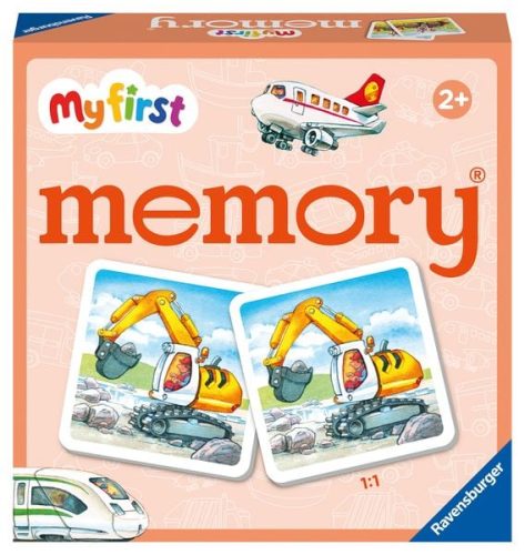 RAVENSBURGER SPIELEVERLAG, My first memory® Fahrzeuge (Spiel)