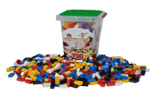 Androni, Blox Eimer 700 8er Steine, Konstruktionsspielzeug