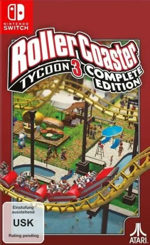 Atari, ATARI Spielesoftware "Rollercoaster Tycoon 3 Complete Edition" Nintendo Switch