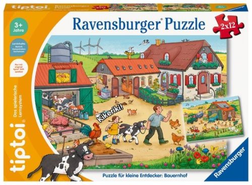 Ravensburger, Puzzle für kleine Entdecker - Bauernhof