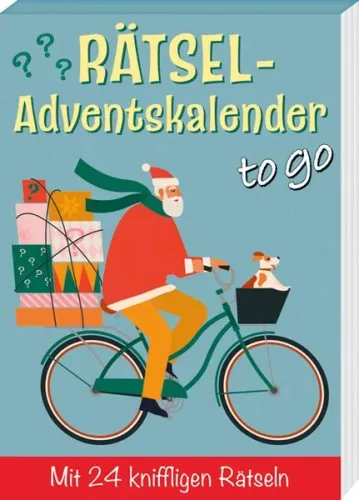Carlsen, CARLSEN Adventskalender 31394 R&auml;tsel to go 6