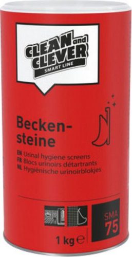CLEAN AND CLEVER, CLEAN AND CLEVER Beckensteine SMA75 1kg 9289 Urinstein- und Kalkablagerung