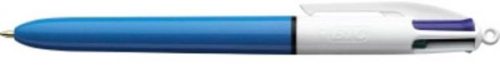 BIC, BIC Kugelschreiber 4 Colours 0.4mm 889969 mit Clip