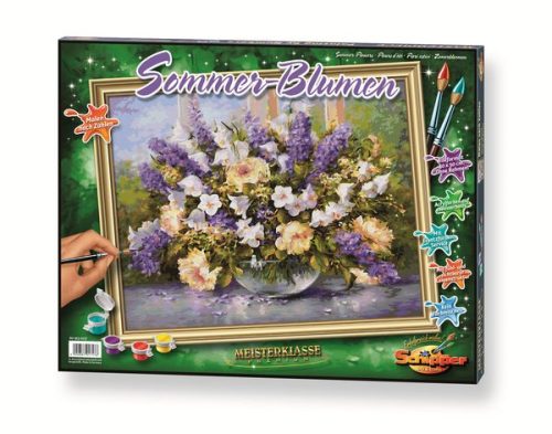 Malen nach Zahlen - Sommerblumen