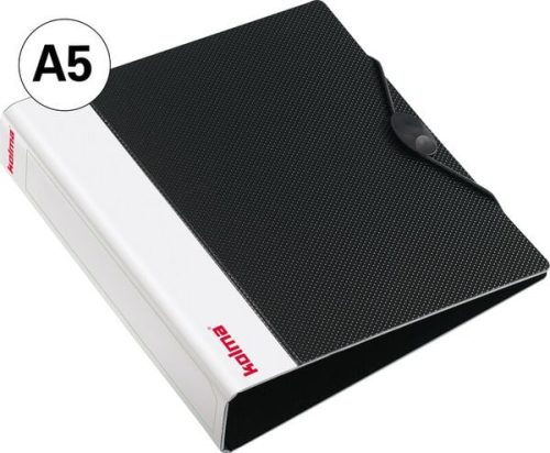 Kolma, KOLMA Ringbuch Selection A5 02.105.06 Recycling, 2 Ring schwarz 3cm