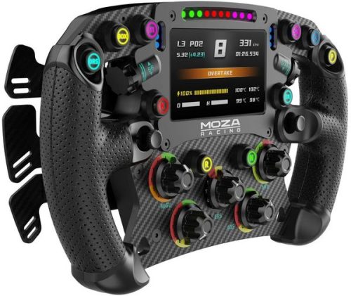 MOZA, MOZA FSR2 Highend Formel-Lenkrad PC Schwarz