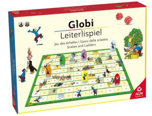 undefined, AGM Kinderspiel Globi Leiterlispiel Bauernhof