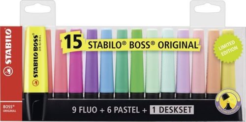 Stabilo, Stabilo Stabilo Leuchtmarker 15er-Set