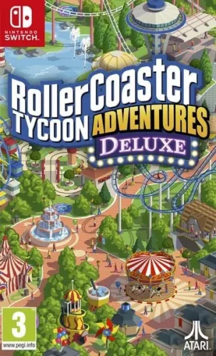 Atari, ATARI Spielesoftware "RollerCoaster Tycoon Adventures Deluxe" Nintendo Switch