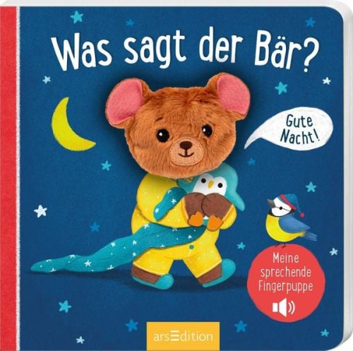 arsEdition, Soundbuch Meine sprechende Fingerpuppe: Was sagt der Bär?