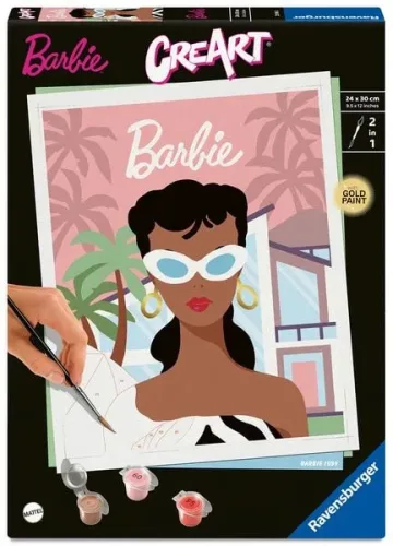 undefined, Ravensburger Malen nach Zahlen CreArt – Barbie 1959
