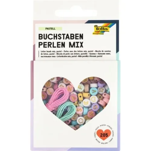 Folia, Folia - Dekoperlen, 132X81X15MM, Multicolor