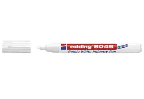 edding, EDDING Permanent Marker 8046 4-8046049 Ready White Industry Pen
