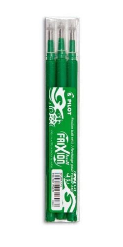 Pilots, Pilots Pilot Patrone FriXion 3 x Gr?n, Medium