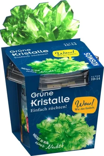 undefined, Kosmos Experimentierkasten Grüne Kristalle selbst züchten