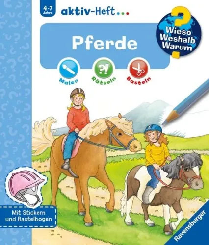 undefined, Ravensburger Kinder-Sachbuch WWW Aktiv-Heft Pferde