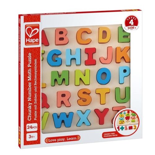 Hape, Puzzle mit Großbuchstaben