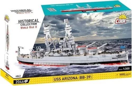 Cobi, Cobi USS Arizona (BB-39), Konstruktionsspielzeug