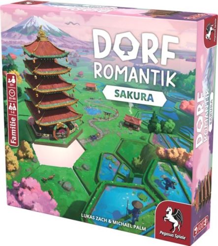 undefined, Pegasus Spiele Familienspiel Dorfromantik Sakura