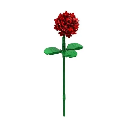 undefined, BRIXIES Plus Rose rot Konstruktions-Set