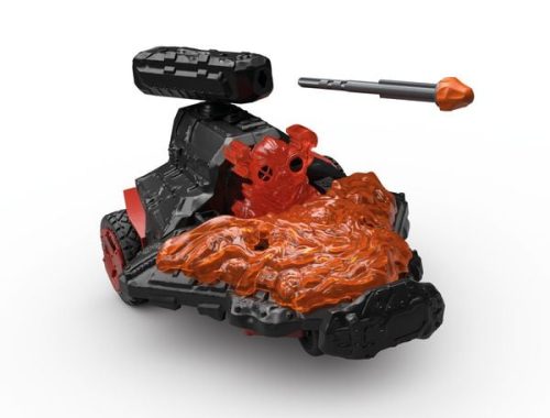 Schleich, Schleich Eldrador Creatures Lava Düsenjet Fahrzeug mit Mini Cretaure, Spielfigur