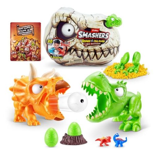 Zuru - Smashers Dino Island Rex Bat, Überraschungspack, Multicolor